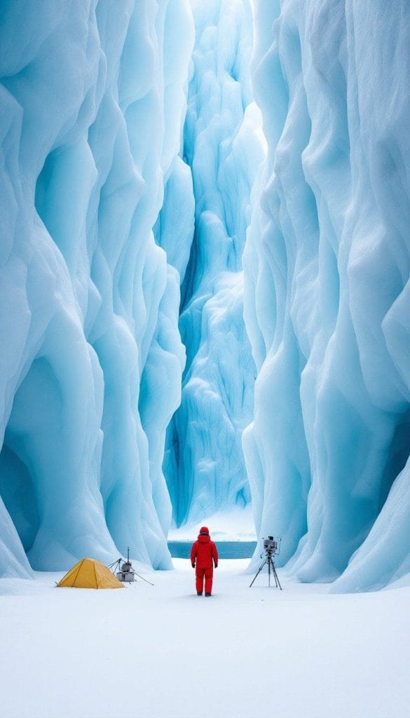 Учёные обнаружили гигантскую подземную структуру под Антарктидой