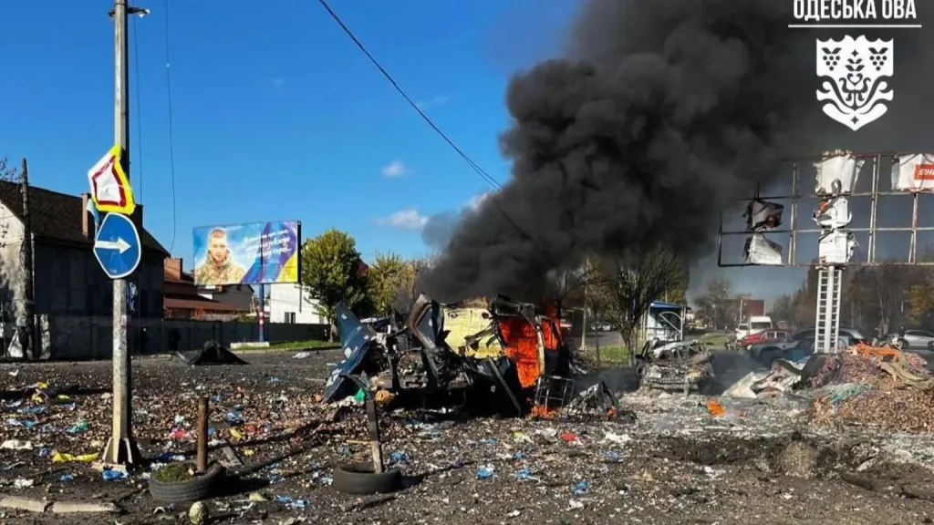 Russian Drone Strikes Apartment Block in Deadly Wave Across Kyiv