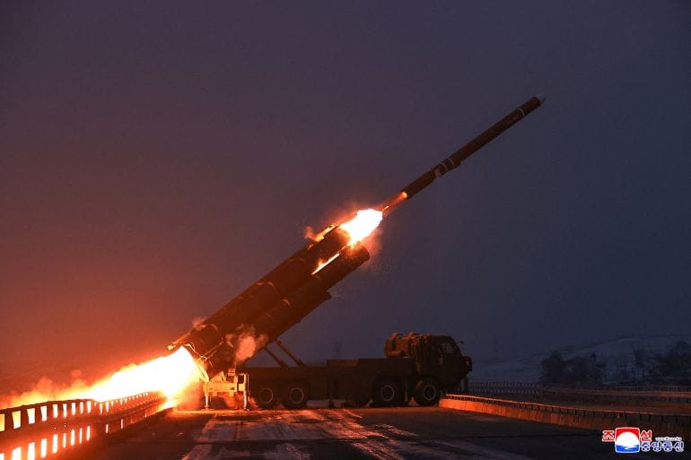 Kim Jong Un Oversees Long-Range Cruise Missile Test Launch