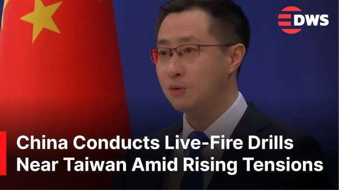 China Conducts Military Drills Around Taiwan Escalating Tensions