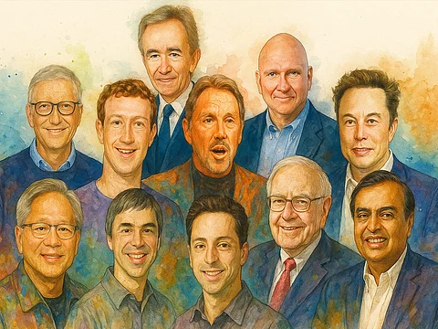 Crypto Billionaires Among Biggest Losers of 2025