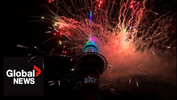 Global New Year's Celebrations Kick Off 2026