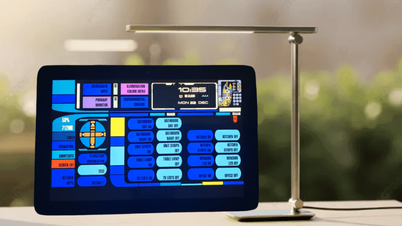 Transform Your Smart Home into a Futuristic Space with This LCARS Dashboard