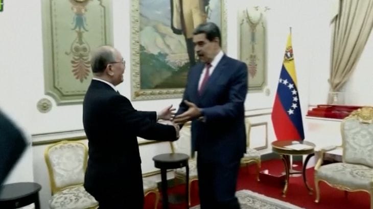 Video Released of Maduro Hours Before His Capture Announcement