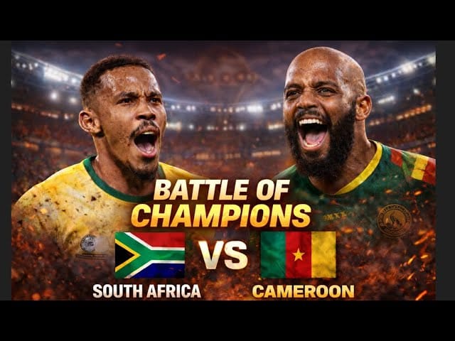 South Africa Faces Cameroon in Crucial AFCON 2025 Match