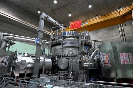 Chinese Artificial Sun Surpasses Fusion Density Barrier