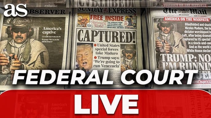 Nicolás Maduro Appears in New York Court as a Captive