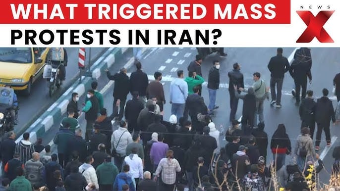 Massive Protests Erupt Across Iran Challenging Government