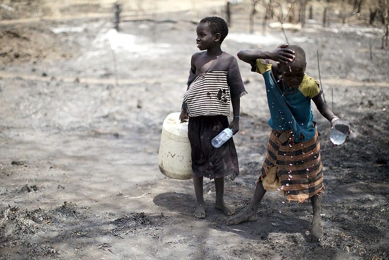 Children Die from Waterborne Diseases in Sudan Refugee Camps