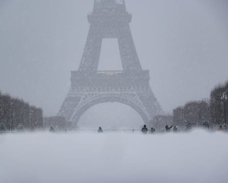 Severe Snowfall Disrupts Travel Across Europe, Leading to Six Deaths