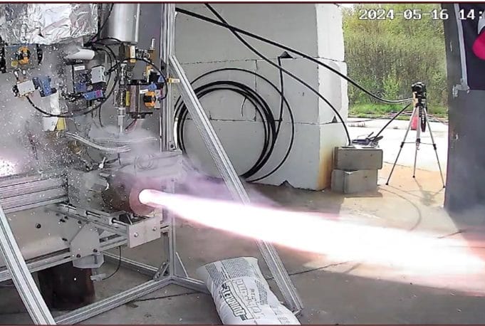 Testing Nitrous Oxide for Rocket Propulsion