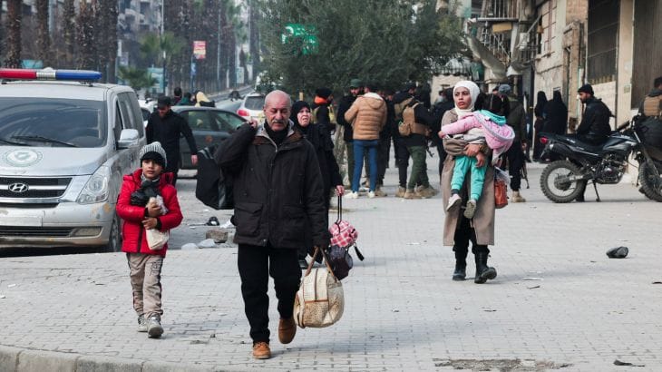 Syrian Army Bombards SDF Positions in Aleppo