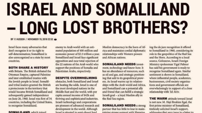 Israel Recognizes Somaliland, Establishing Strategic Ties in the Horn of Africa