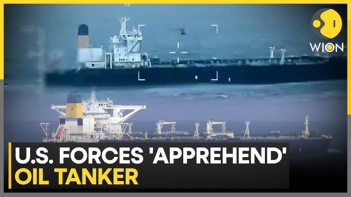 U.S. Confiscates Fifth Oil Tanker Amid Pressure Campaign Against Venezuela