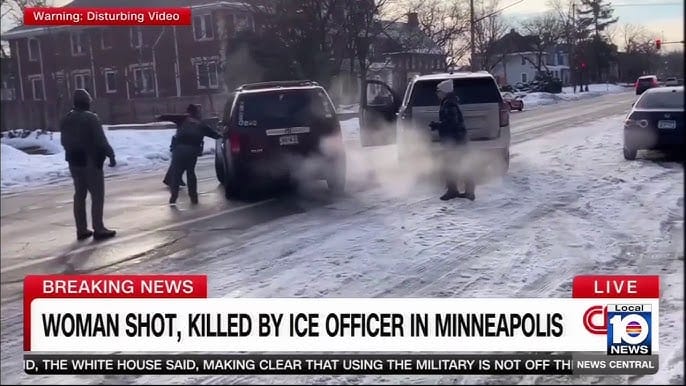 Shocking Video Captures Moments Before Minneapolis Woman is Shot