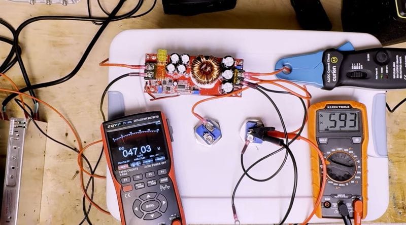 Testing a Low-Cost 1800W DC-DC Boost Converter