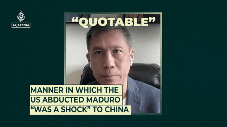 US Abduction of Maduro Shocks China