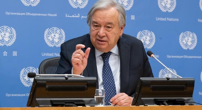 UN Chief Shocked by Reports of Excessive Force Against Protesters in Iran