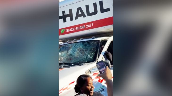 Los Angeles Police Arrests Driver Who Drove Through Iranian Protesters