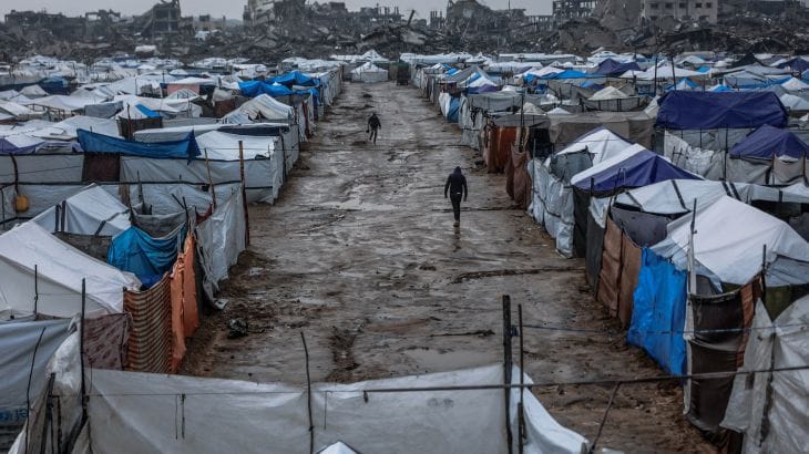 Conditions in Gaza Deteriorate Amid Winter Storms, Five Victims Reported