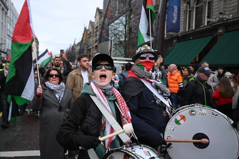 Belfast Residents Unite to Support Palestinian Activists on Hunger Strike