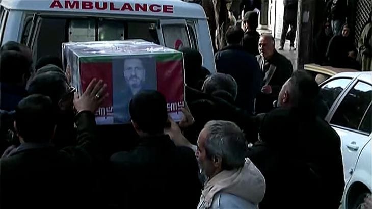 Iran Holds Funerals for Security Forces and Civilians Killed in Protests