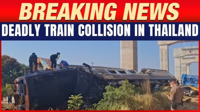 Fatal Train Accident Claims 29 Lives in Thailand