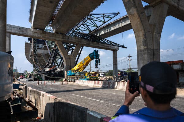 Construction Company Under Scrutiny After Fatal Crane Collapse in Thailand