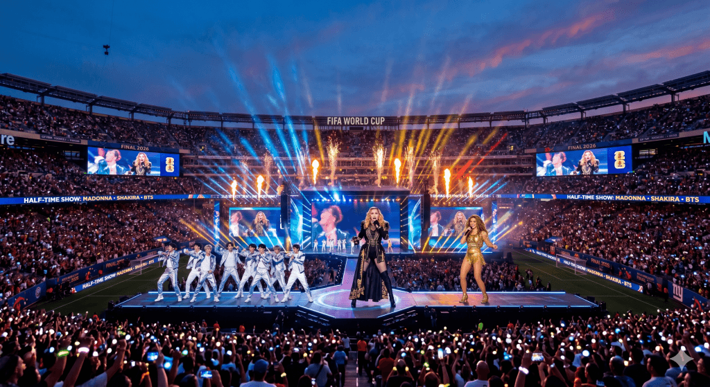 Historic World Cup 2026 Half-Time Show: Madonna, Shakira, and BTS Set to Electrify New Jersey Final